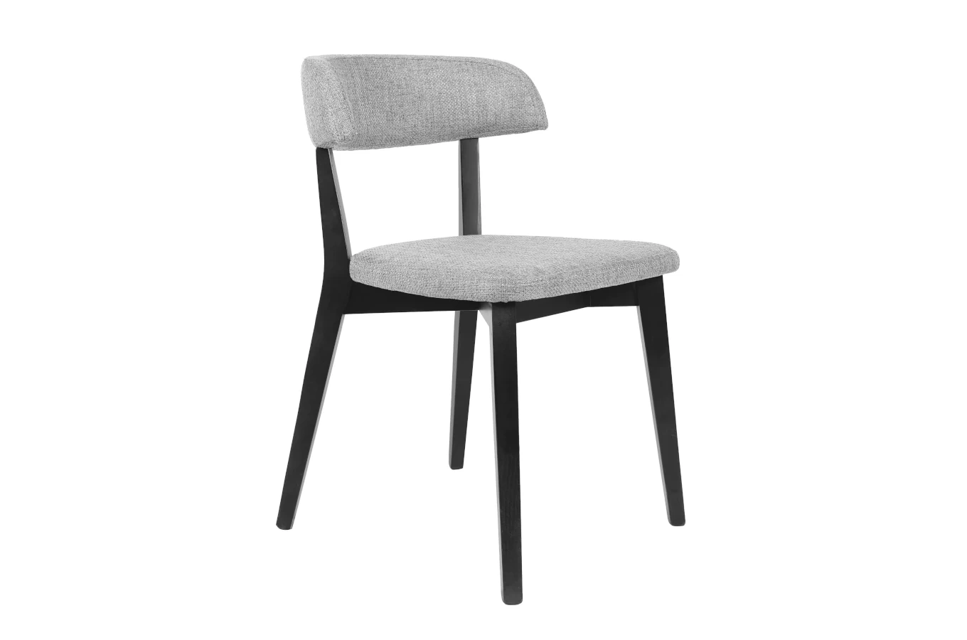 Drewniane krzesło 938 z tapicerowanym siedziskiem