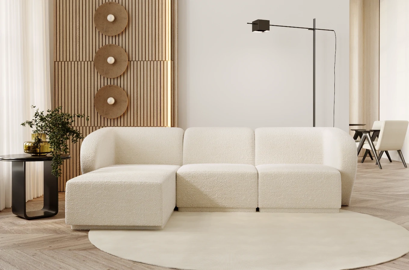 Modułowa sofa lub narożnik DIZZY / moduły i tkanina do wyboru!