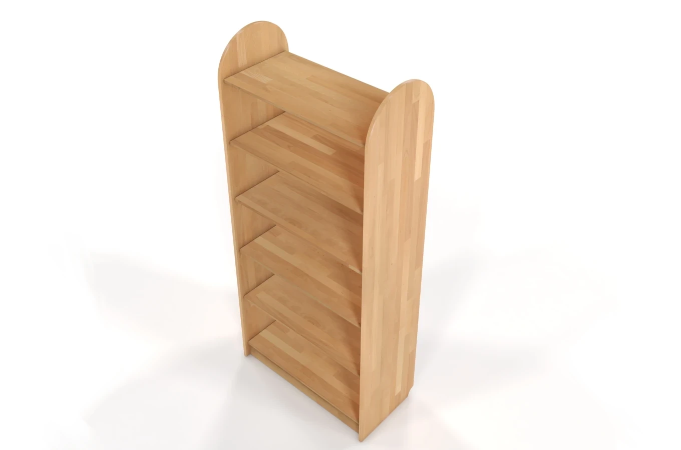 Regał drewniany bukowy Visby KLIPPEN / 3 szerokości