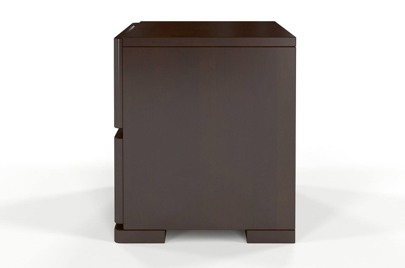 Drewniana szafka nocna bukowa Visby Sandemo High 2S / szer. 40 cm