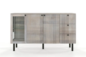 Komoda dębowa Visby Norvik / szerokość 160 cm / olej bielony