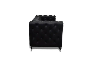 Elegancka 3-osobowa sofa MEDIOLAN III w stylu Chesterfield / szerokość 239 cm