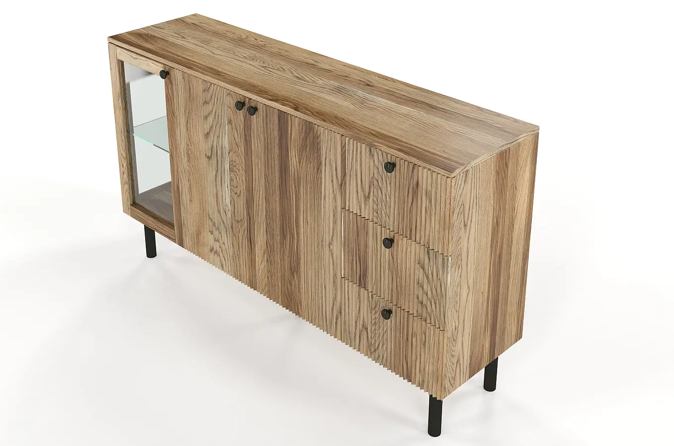 Komoda dębowa Visby Norvik / szer. 160 cm