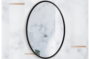 Owalne lustro OVAL / rama dostępna w 5 kolorach