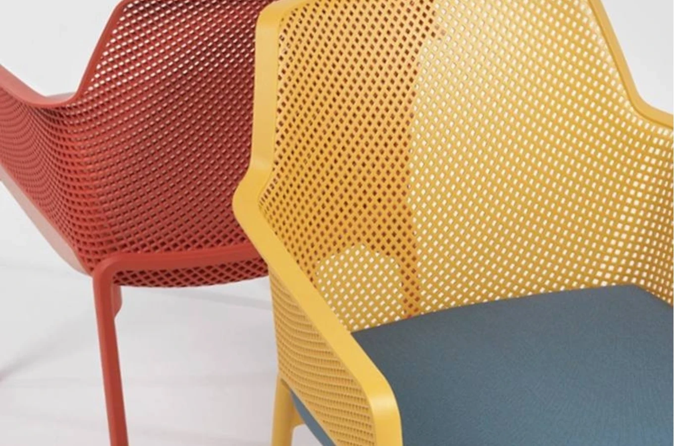 Zestaw mebli do ogrodu - rozkładany stół RIO 210-280 cm + 8 krzeseł NET RELAX