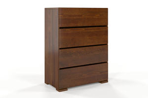 Drewniana komoda sosnowa Visby Sandemo 4S80 / szer. 80 cm