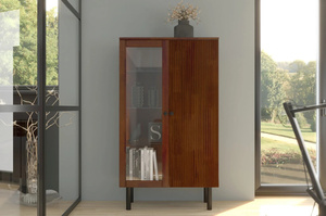 Witryna sosnowa Visby NORVIK High / szer. 80 cm