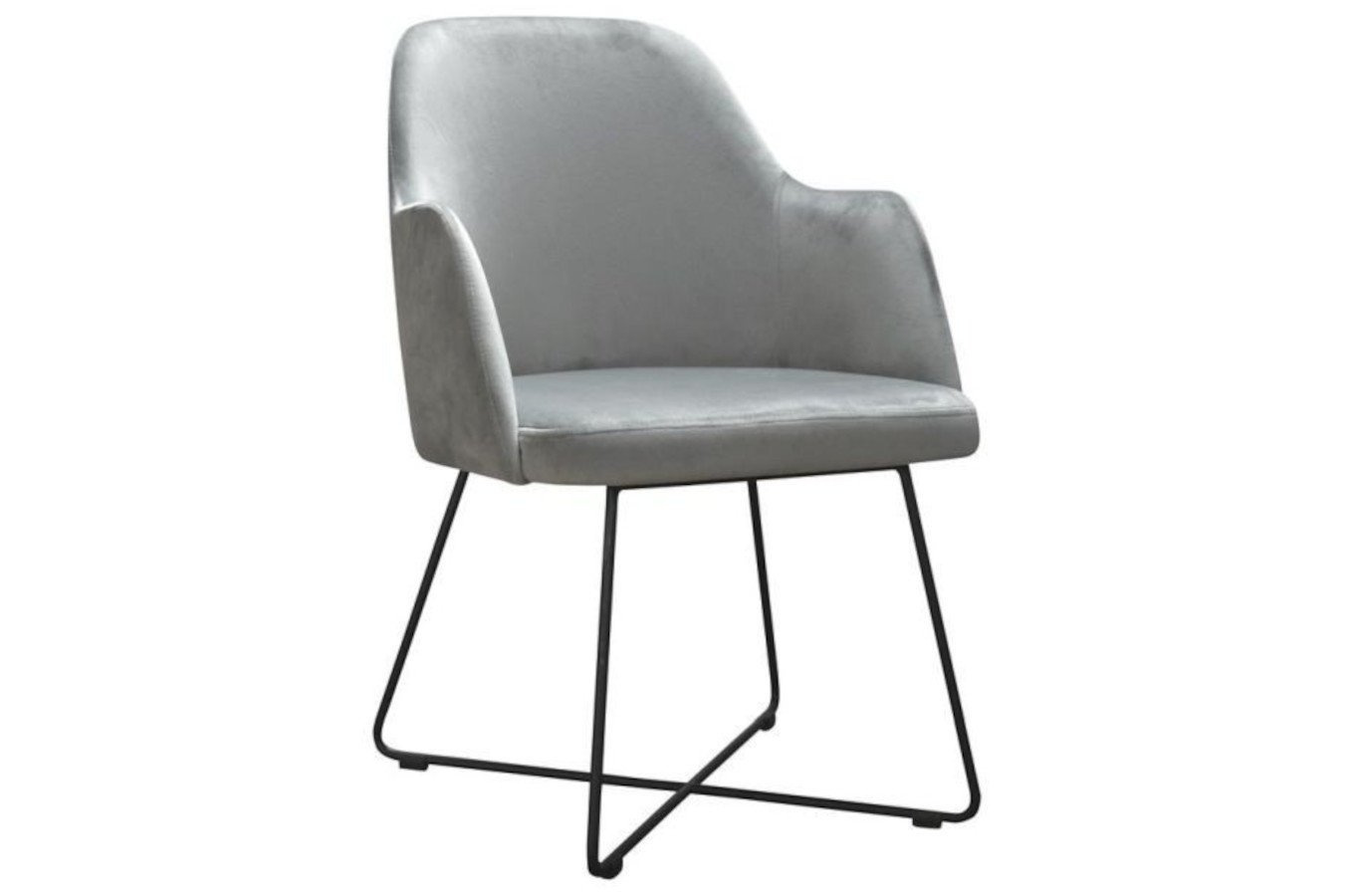 Nowoczesne krzesło tapicerowane z podłokietnikami BLEIK X