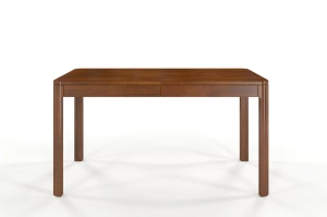 Stół drewniany bukowy rozkładany Skandica RUBY 140-260 cm / kolor orzech