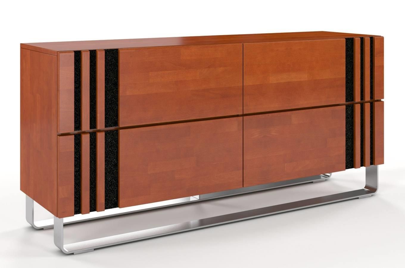 Komoda bukowa Visby KIELCE / kolor biały