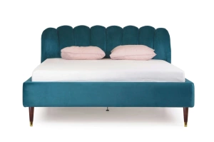 Tapicerowane łóżko do sypialni MUSE