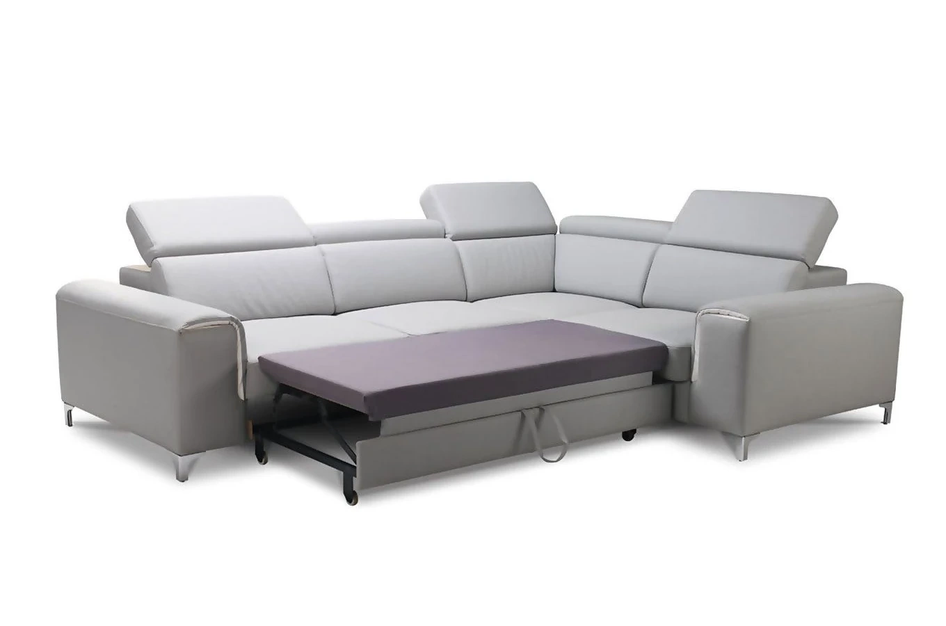 Narożnik KLEOPATRA II z funkcją spania i pojemnikiem na pościel