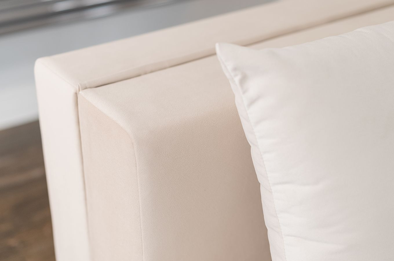 Nowoczesna rozkładana sofa Dancan OLGA z funkcją spania i pojemnikiem na pościel / 4 szerokości + 5 kolorów do wyboru!