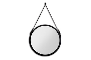 Okrągłe lustro na pasku BELT / rama dostępna w 4 kolorach