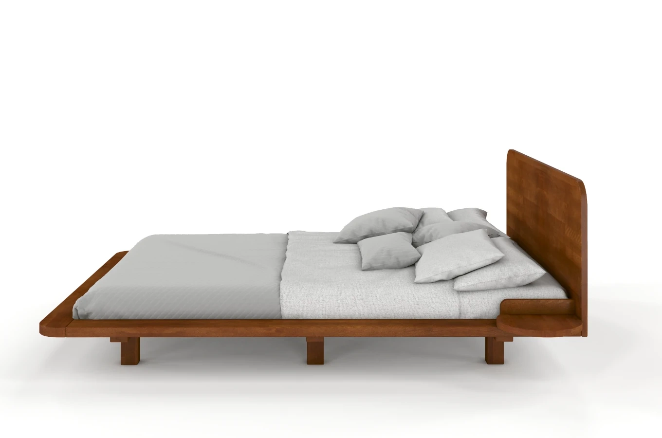 Łóżko lewitujące drewniane bukowe Skandica JAPANDIC