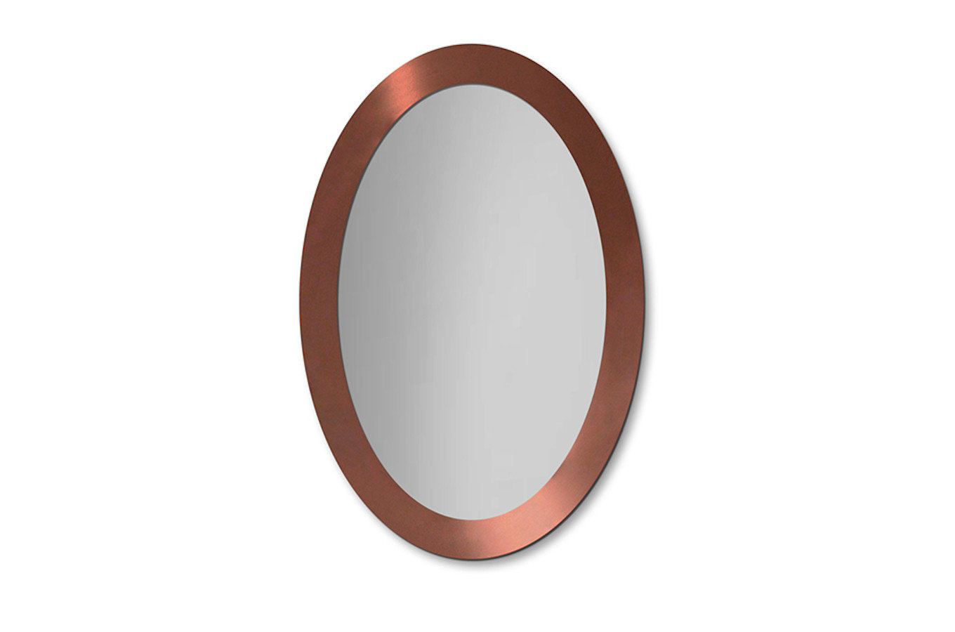 Owalne lustro OVAL BOLD / rama dostępna w 5 kolorach