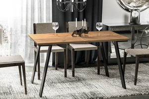 Nowoczesny rozkładany stół LIWIA 130-210 x 80 cm (dąb craft)