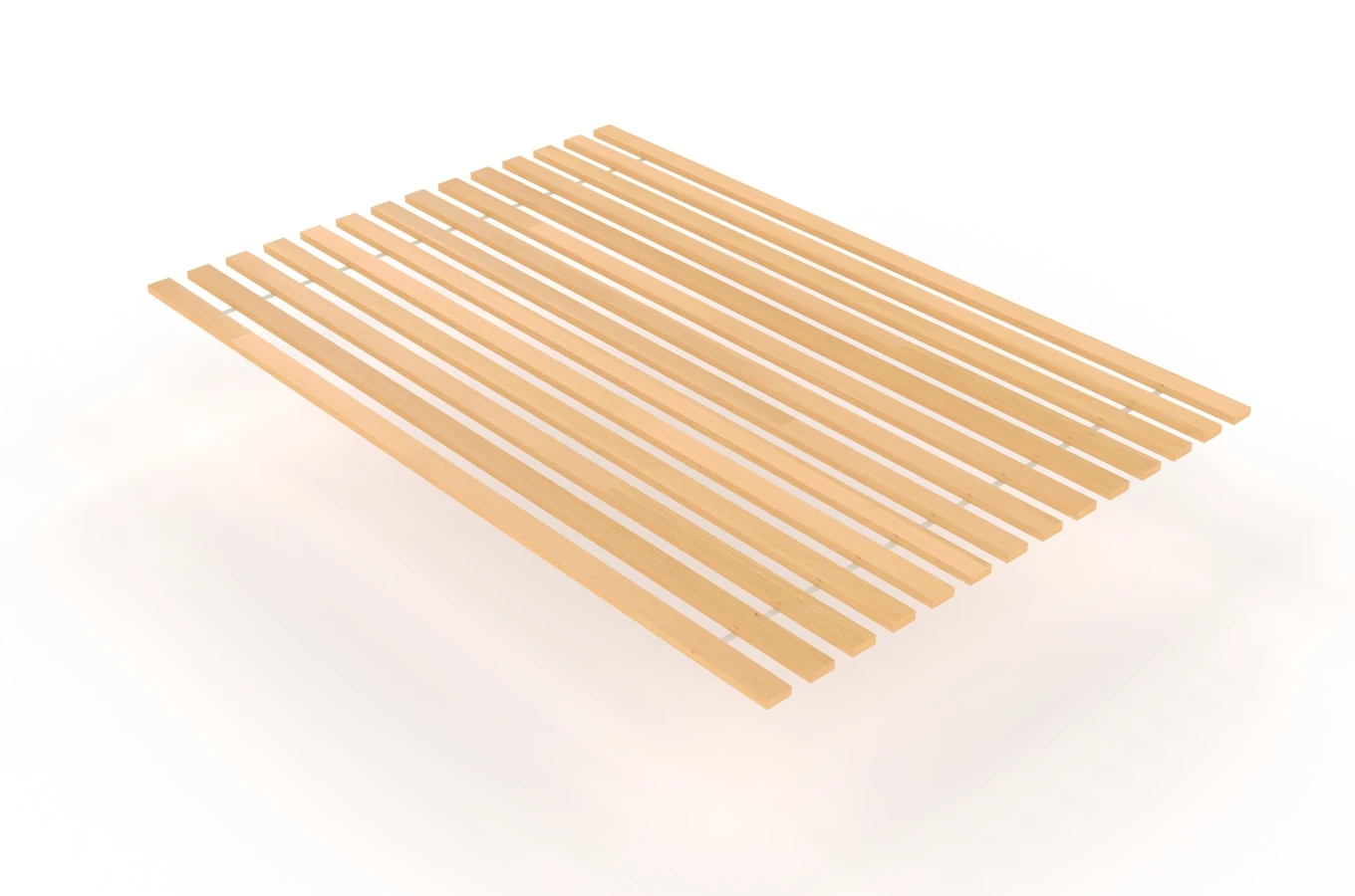 Stelaż lamelowy sosnowy pod materac Visby LEVITO