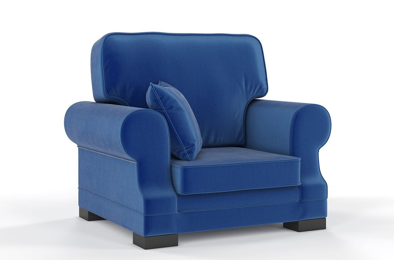 Elegancki fotel GENEVA w angielskim stylu