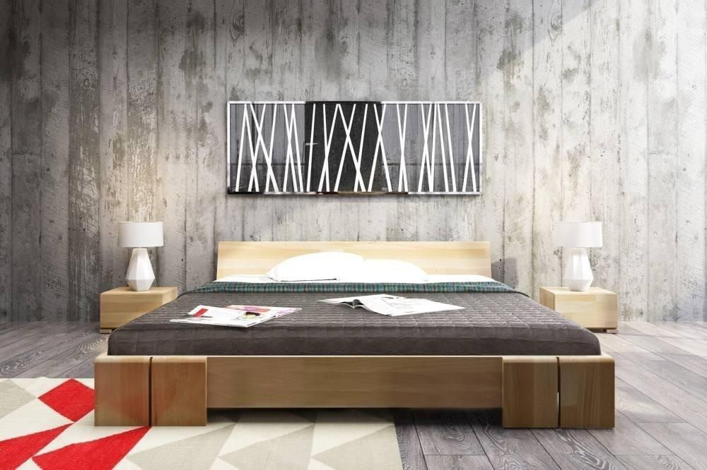 Łóżko drewniane bukowe Skandica VESTRE Long