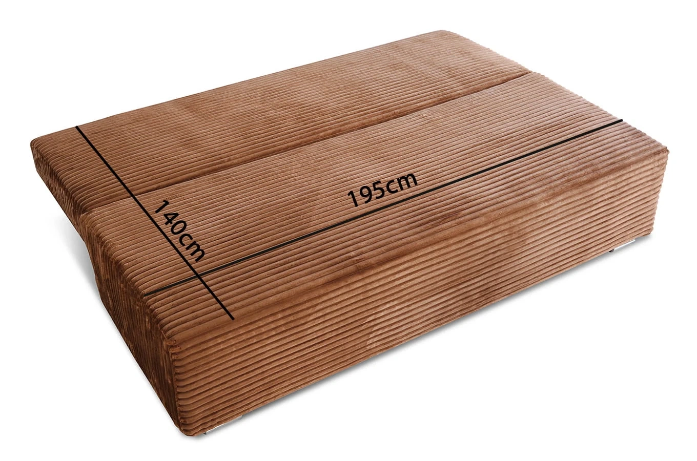 Nowoczesna sofa MADISON z funkcją spania i pojemnikiem na pościel