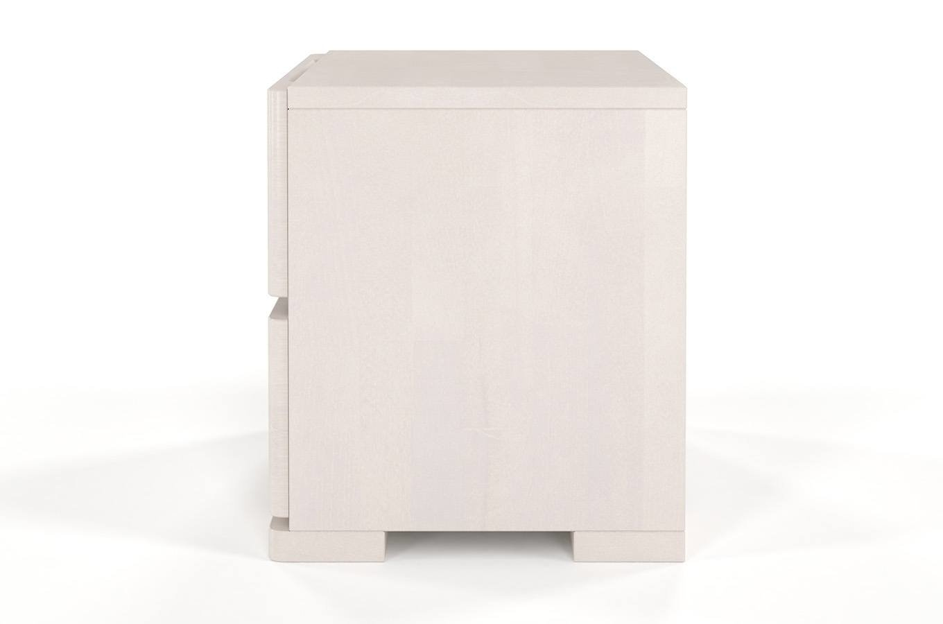 Drewniana szafka nocna bukowa Visby Sandemo High 2S / szer. 40 cm