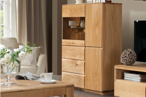 Dębowy kredens ATLANTA / szer. 99 cm