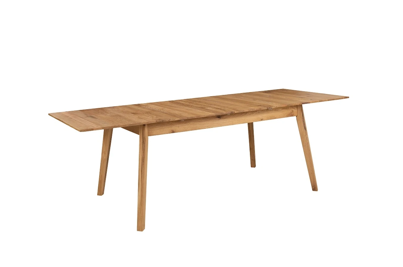 Rozkładany dębowy stół FRANS 140-220 x 90 cm (dąb naturalny)