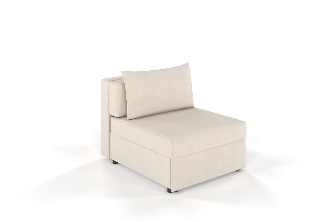 Nowoczesna rozkładana sofa Dancan OLGA z funkcją spania i pojemnikiem na pościel / 4 szerokości + 5 kolorów do wyboru!