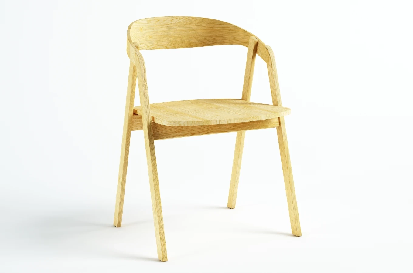 Drewniane krzesło dębowe KR-27