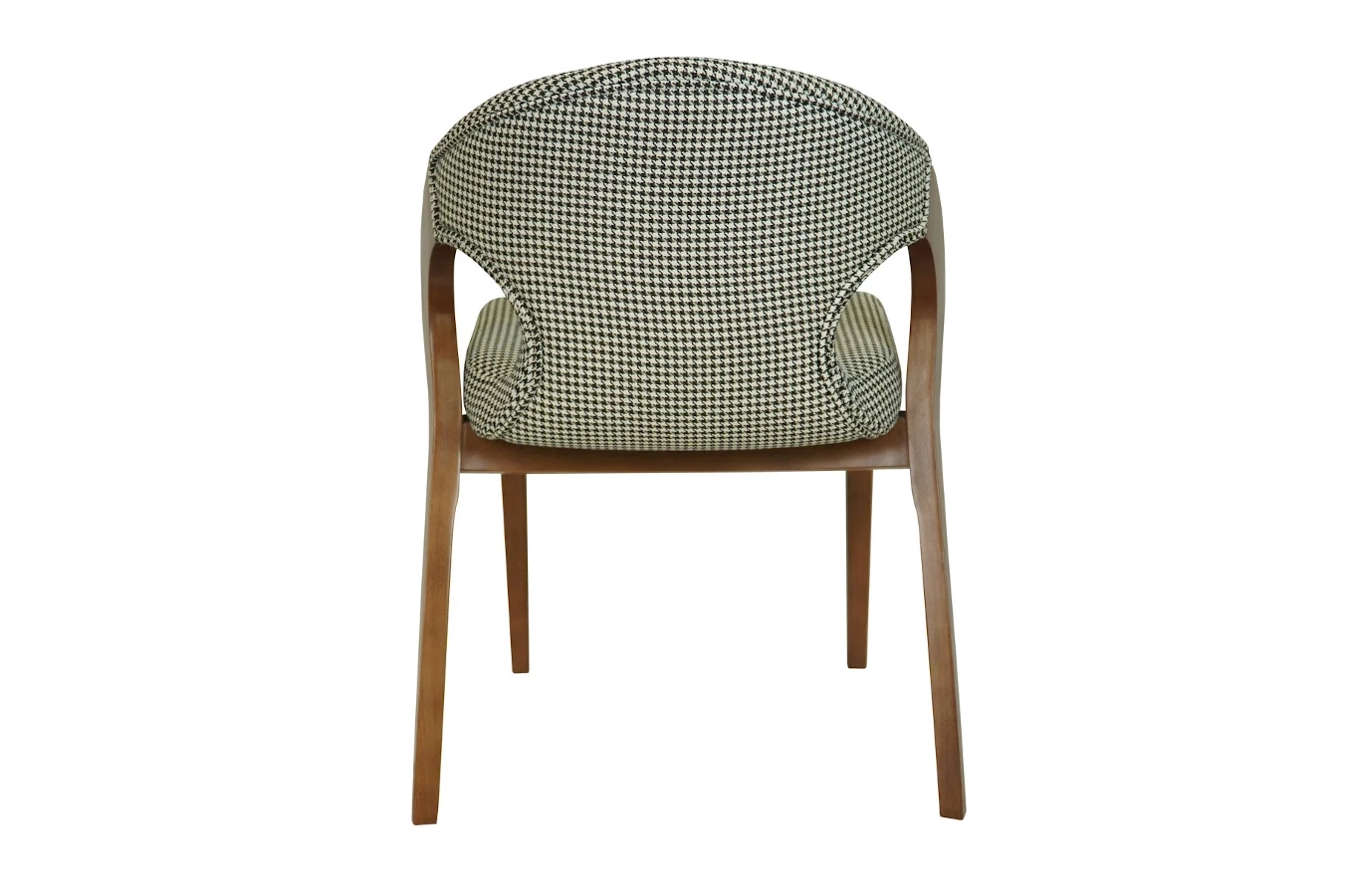 Eleganckie krzesło tapicerowane 877 w stylu retro