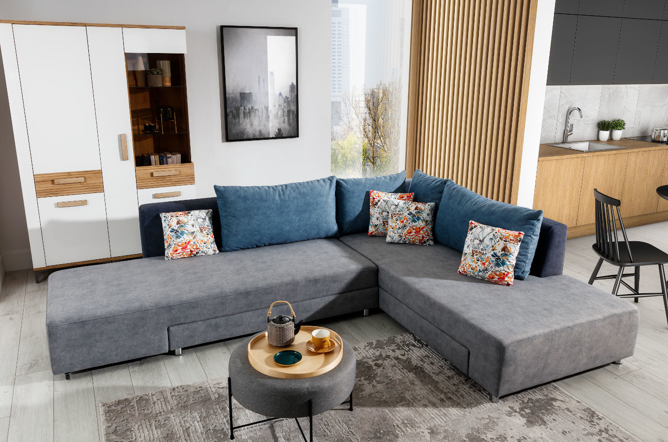 Narożnik SEATTLE z funkcją spania