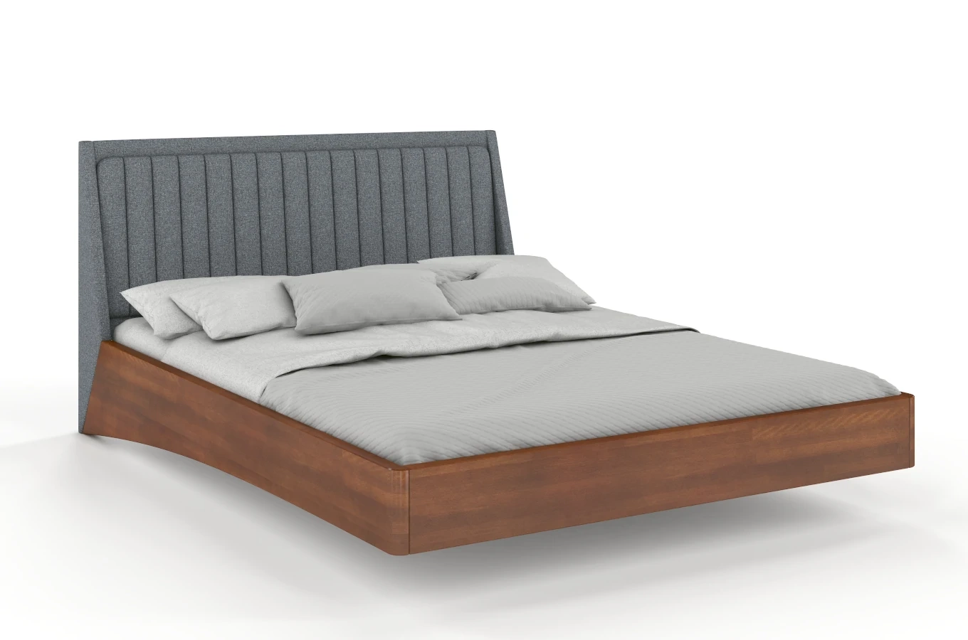 Łóżko lewitujące drewniane bukowe Visby ULF