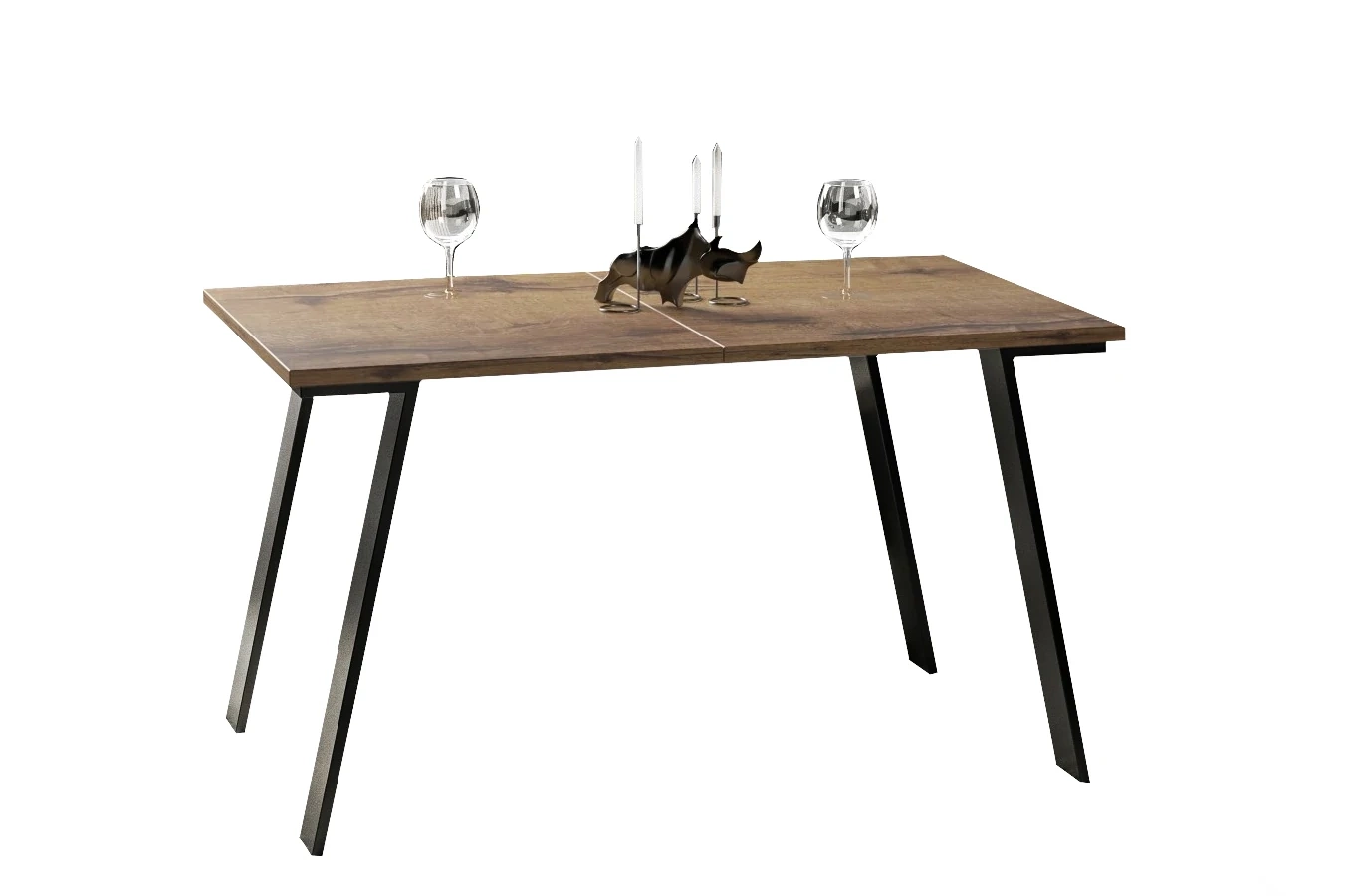 Nowoczesny rozkładany stół LIWIA 130-210 x 80 cm (dąb monastery)