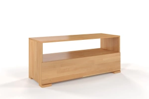 Drewniana szafka RTV bukowa Visby SANDEMO / szer. 120 cm