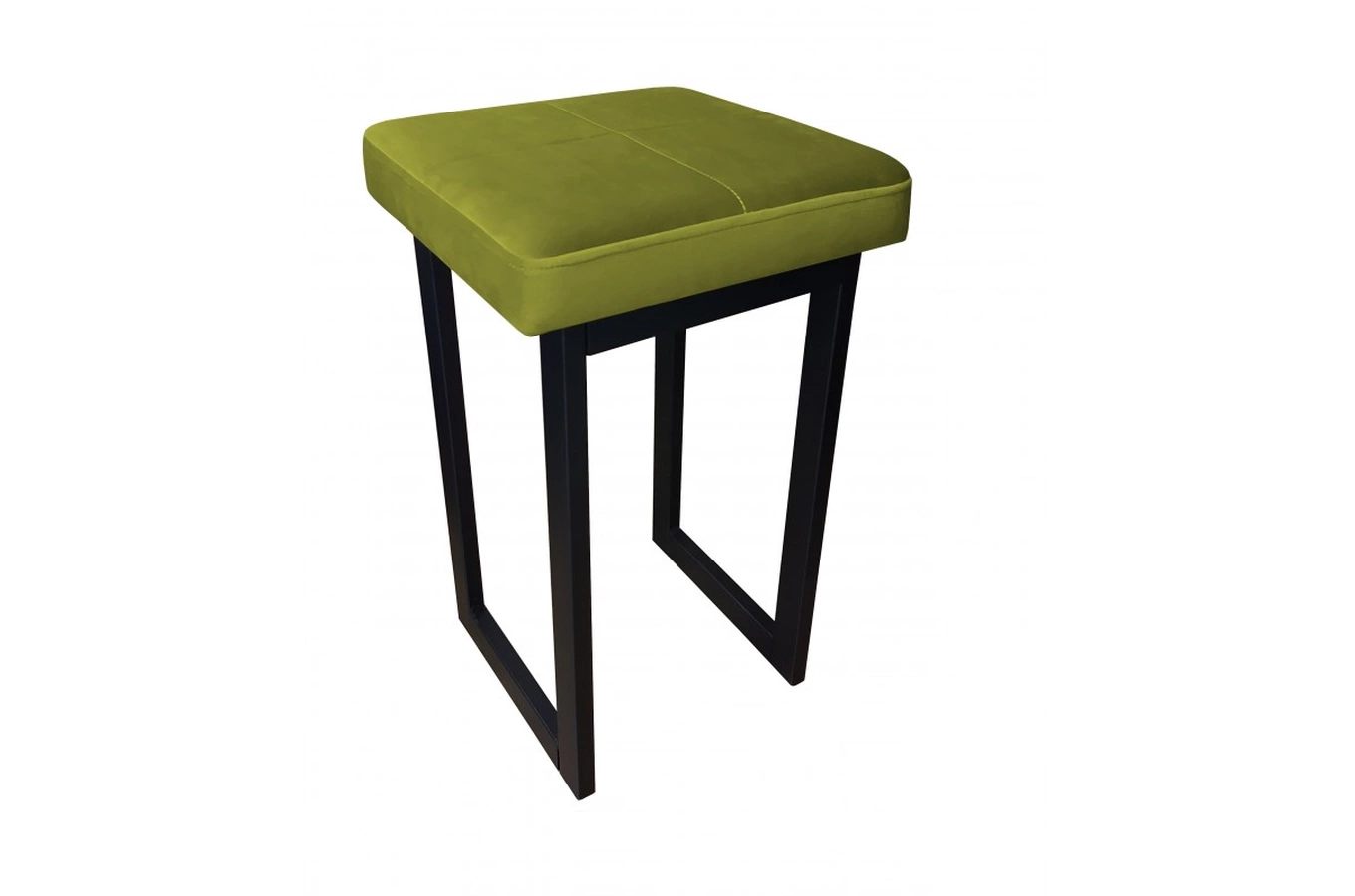 Tapicerowany taboret PRIMO na metalowych nogach / kolor tkaniny + podstawy do wyboru!