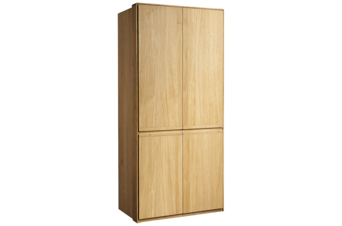 Dębowa szafa ATLANTA dwudrzwiowa / szer. 104 cm