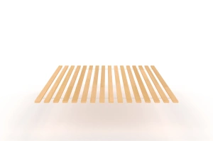 Stelaż lamelowy sosnowy pod materac Visby LEVITO / 160x200 cm