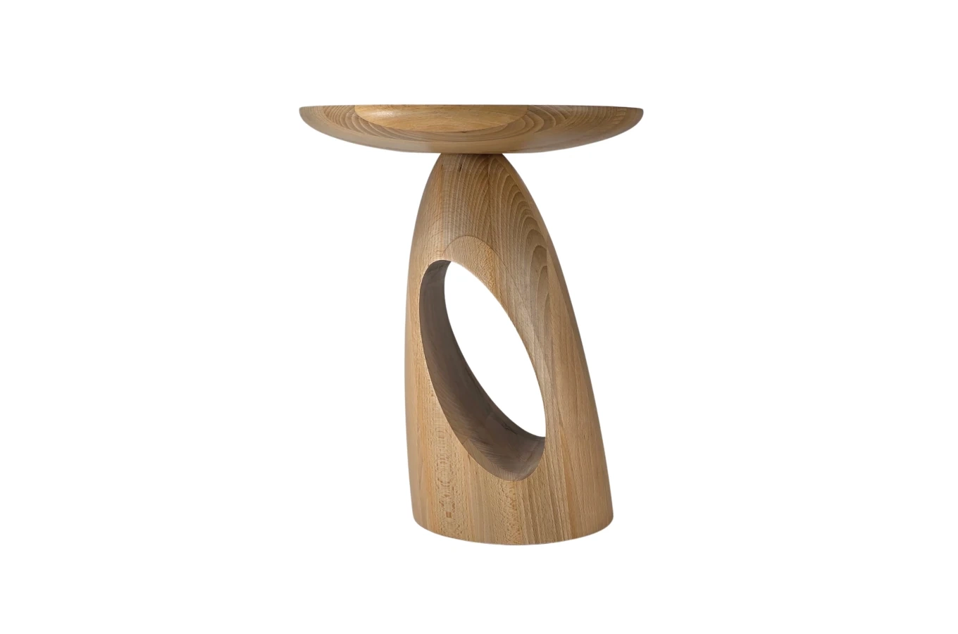 Stolik drewniany Kayani ISLAND różne kolory, wys. 40 cm