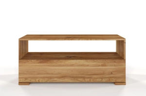 Drewniana szafka RTV dębowa Visby SANDEMO / szer. 120 cm