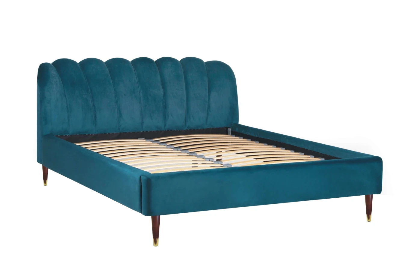 Tapicerowane łóżko do sypialni MUSE