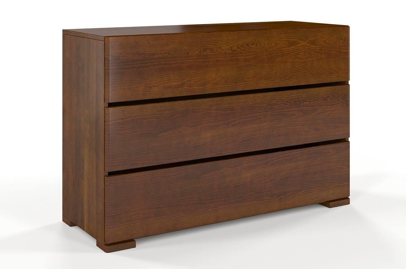 Drewniana komoda sosnowa Visby Sandemo 3S / kolor naturalny