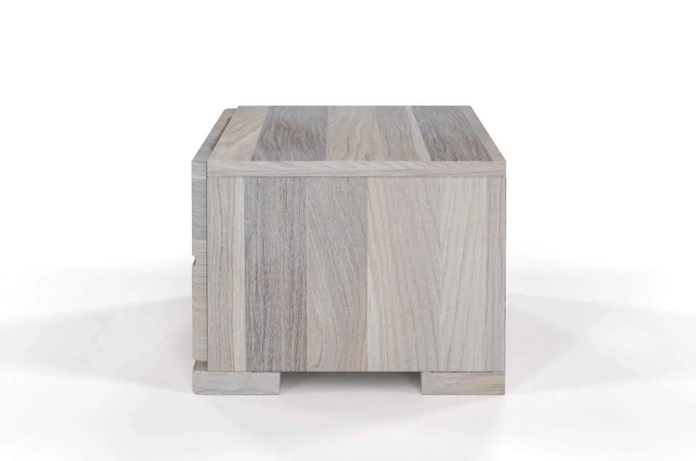 Drewniana szafka nocna dębowa Visby Sandemo 1S / szer. 40 cm