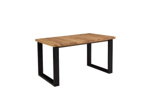 Rozkładany stół dębowy HEKTOR PLUS / 140-220 x 90 cm