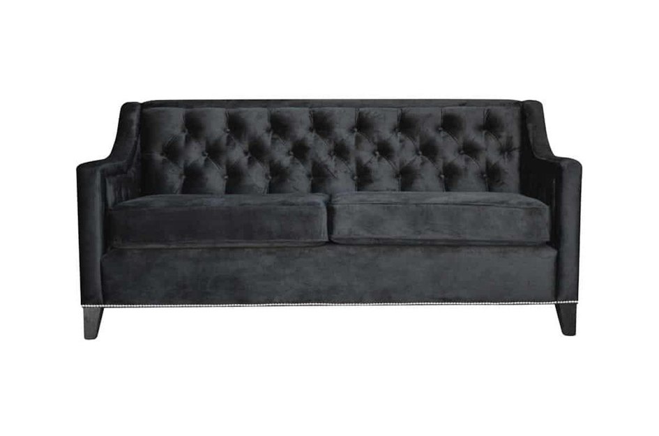 Elegancka sofa HAMPTON z pikowanym oparciem / szerokość 180 cm