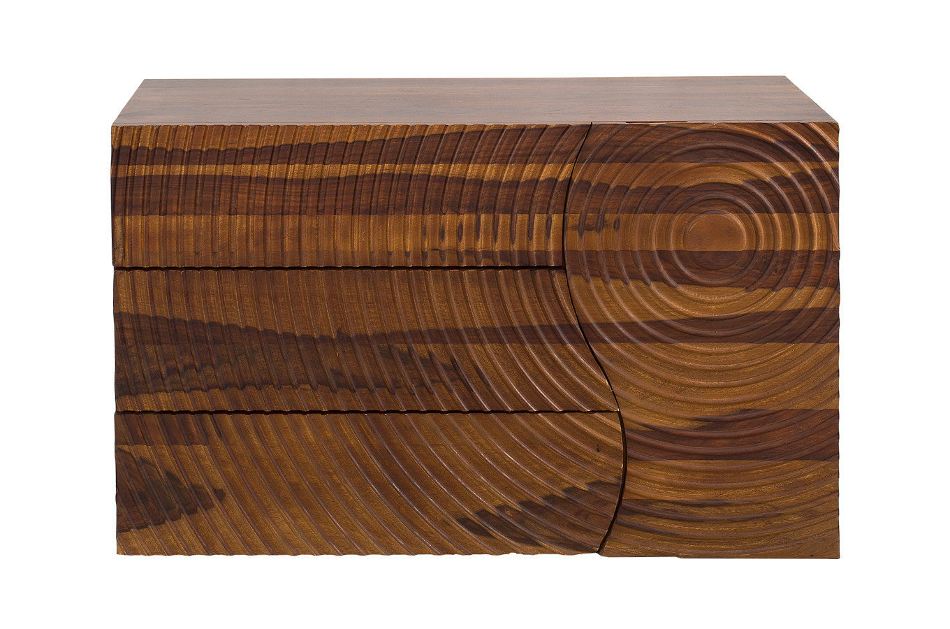 Drewniana komoda ILLUSION / szerokość 120 cm