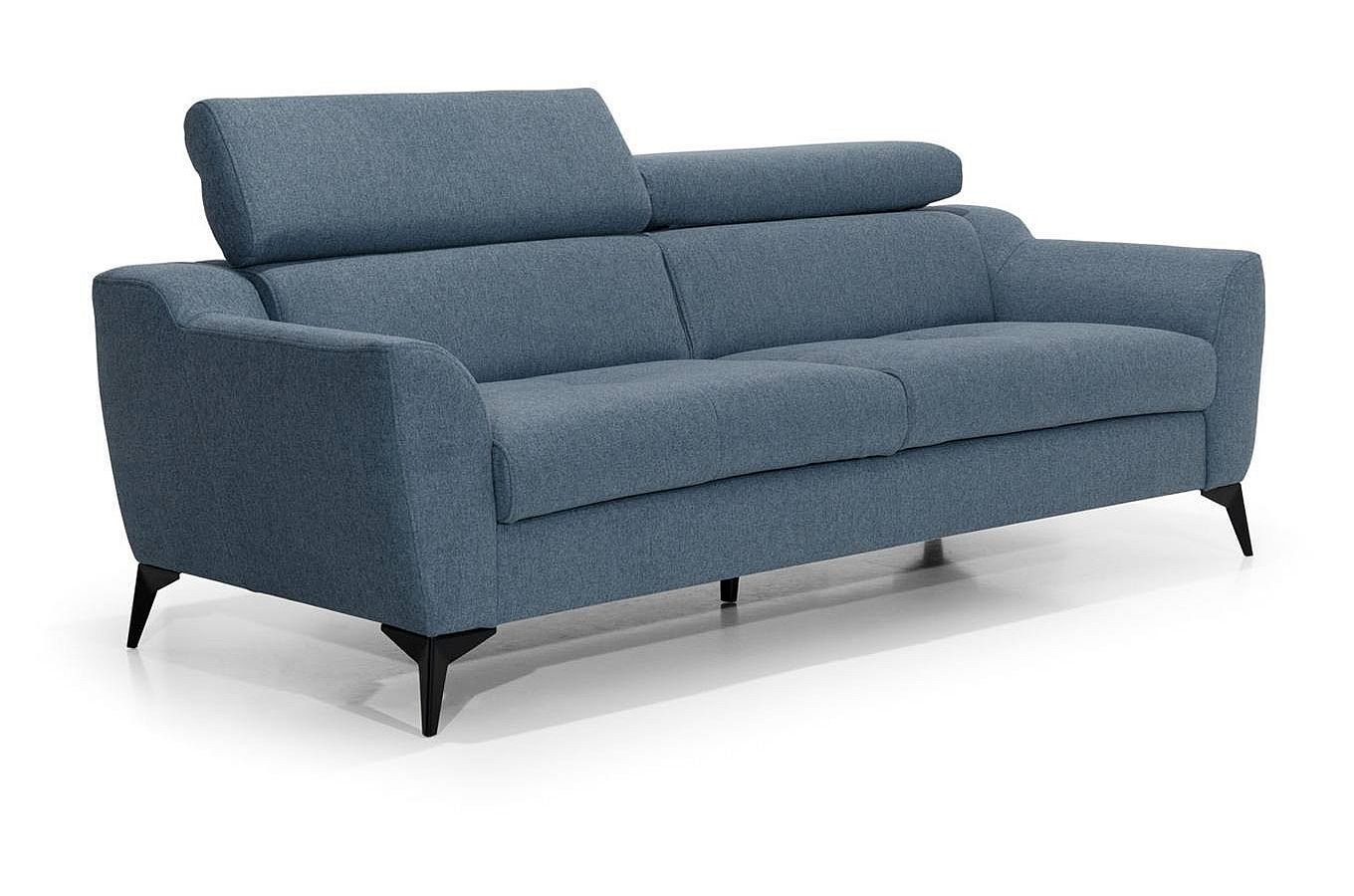 Elegancka, nowoczesna sofa SALVO II z ruchomymi zagłówkami