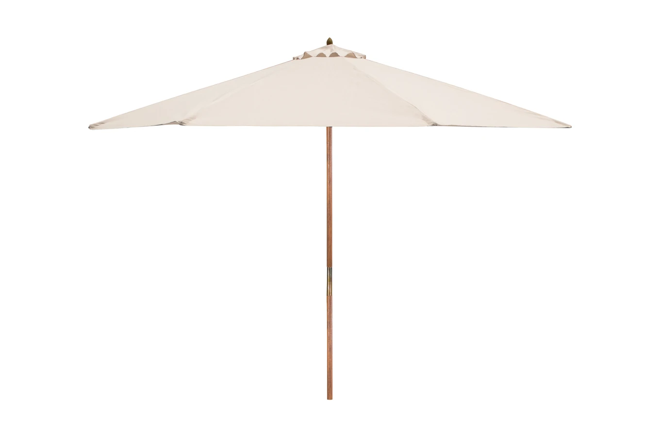 Kremowy parasol ogrodowy TURYN / 3 m