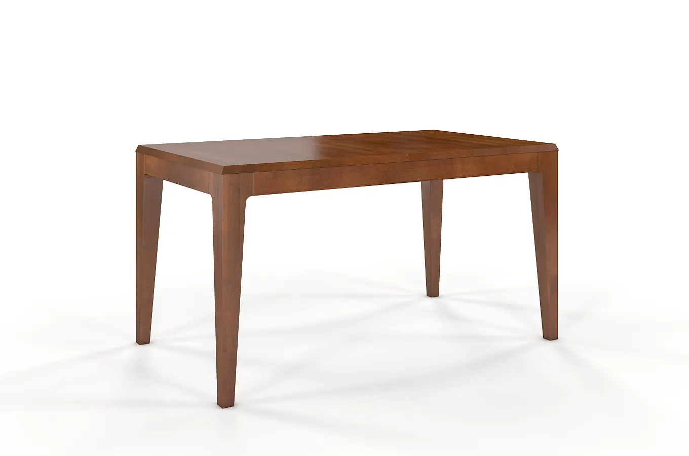 Stół drewniany bukowy rozkładany Visby CORTENA 140-220 cm / orzech 