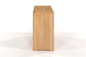 Drewniana komoda bukowa Visby Sandemo 3+2 / kolor palisander